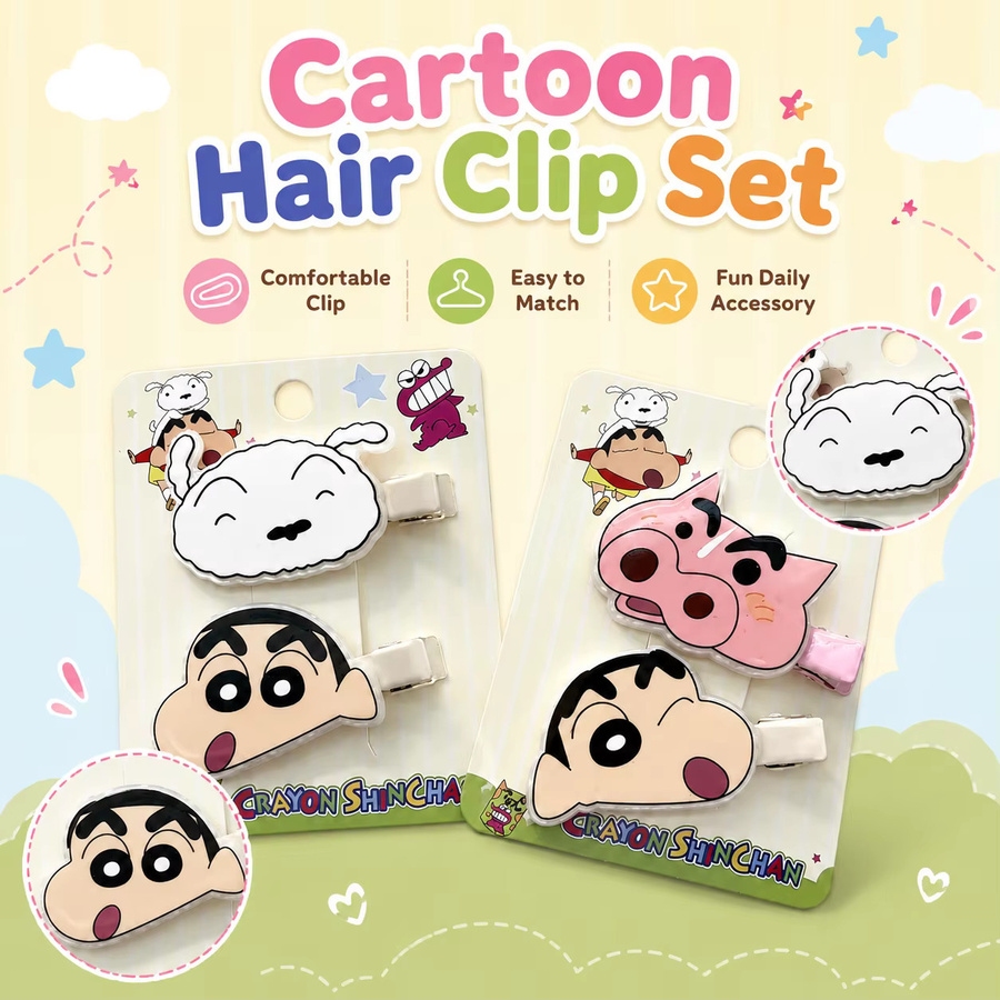 Crayon Shinchan Haarspange, Cartoon-Stil - Bild 1