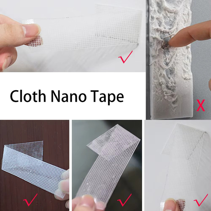 Doppelseitiges Nano-Klebeband transparent, extra stark und wasserfest, Breite: 3 cm, Länge: 3 m - Bild 3