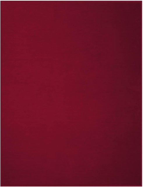 Biederlack Wohndecke Cotton Sense in Beige und Rot aus Baumwolle und Polyester - Bild 1