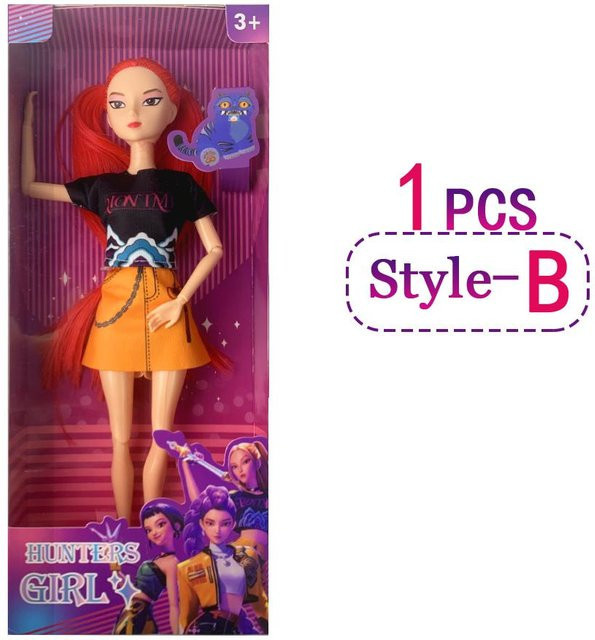 Kpop Neuer Dämonenjäger Anime-Merchandise Rumi Mira Zoyi Charakterfigur, 11 Gelenke, ab 14 Jahren - Bild 1