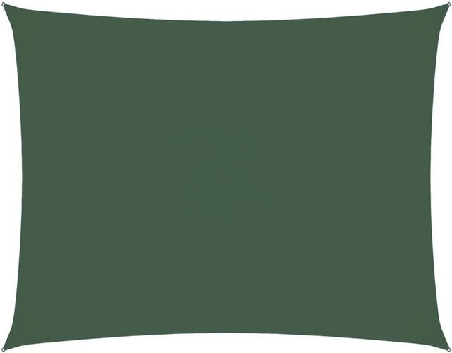 vidaXL Sonnensegel aus Oxford-Gewebe Rechteckig Dunkelgrün B/T: 350 x 200 cm - Bild 1
