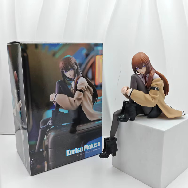 Bandai Steins Gate Kurisu Makise, PVC-Sammelfigur, sitzendes Modell - Bild 3