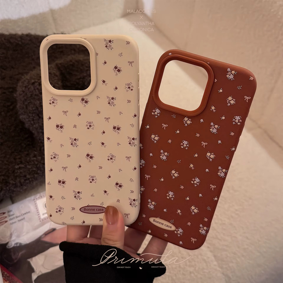 Stoßfeste iPhone Handyhülle mit Blumenmuster in Bonbonfarben für Apple iPhone 11 bis 17 Pro Max und Plus Modelle, Multicolor - Bild 3