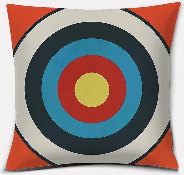 JMG Clothing Kissenbezug Lebhafte Orange Serie, quadratisch, B/H: 50 x 50 cm - Bild 1