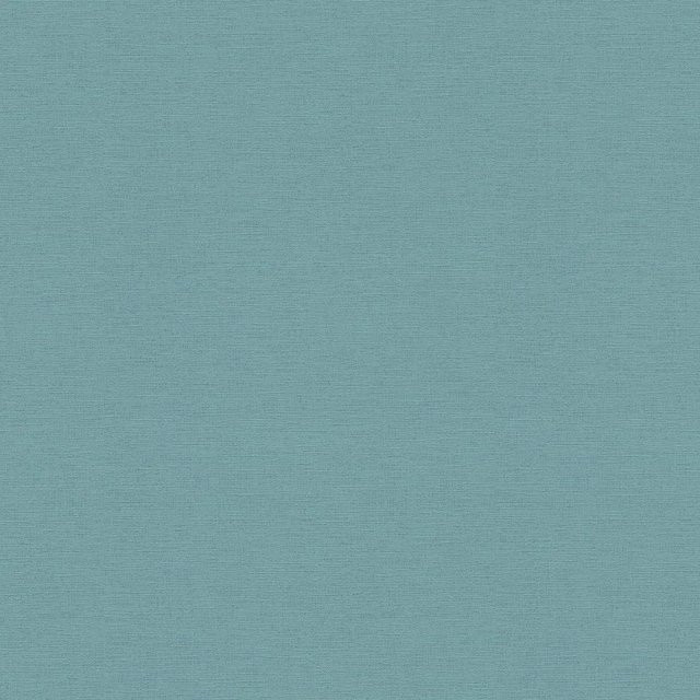 Profhome Tapete Uni Matt Blau Non-Woven, Breite: 0,53 m, Länge: 10,05 m - Bild 1