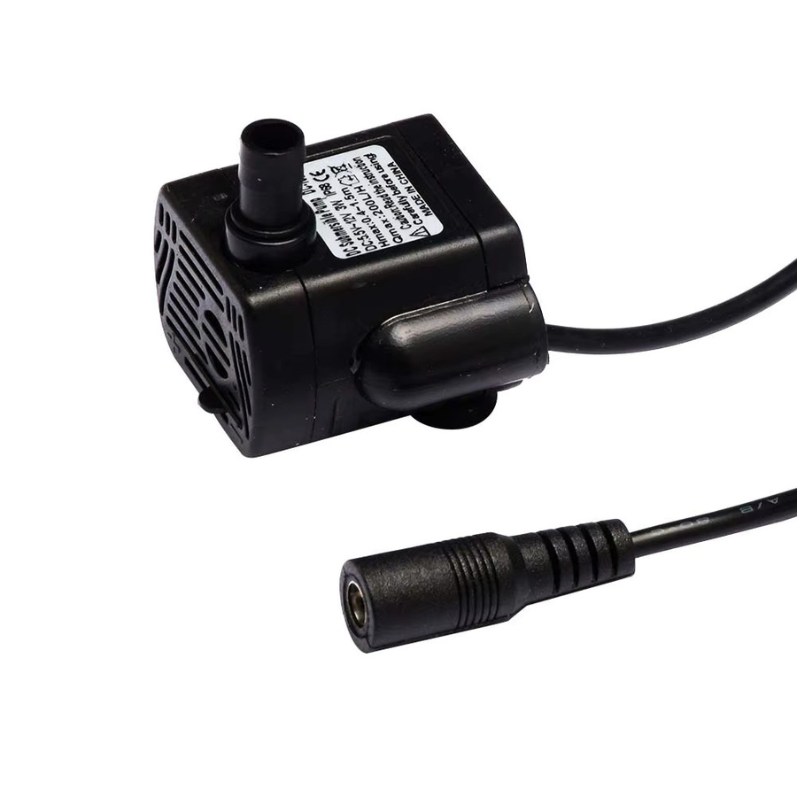Solar-Mini-Tauchpumpe DC12V 3W 1020 Schwarz für Aquarien, Fischbecken, Brunnen und Teiche mit 200L/H Förderleistung - Bild 4