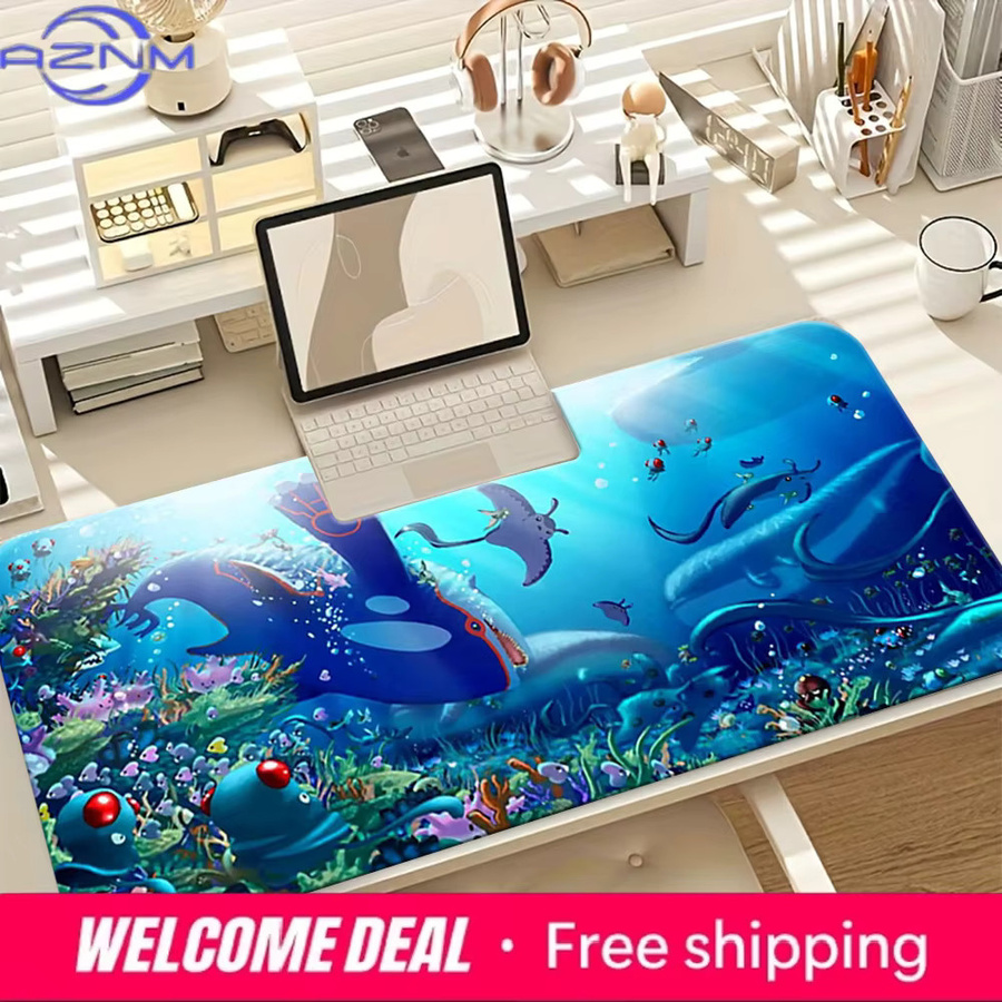Potdemiel Kyogre Unterwasser-Ozean Gaming-Schreibtischunterlage rutschfest und waschbar - Bild 3