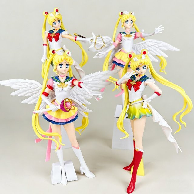 Bandai Sailor Moon Usagi Tsukino Figur, Mädchen Modell Statue - Bild 1