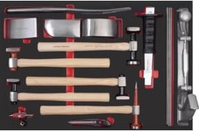 PRO LINE Karosseriewerkzeug-Einlage aus EVA in Multicolour, Breite: 60 cm, Tiefe: 40 cm - Bild 1
