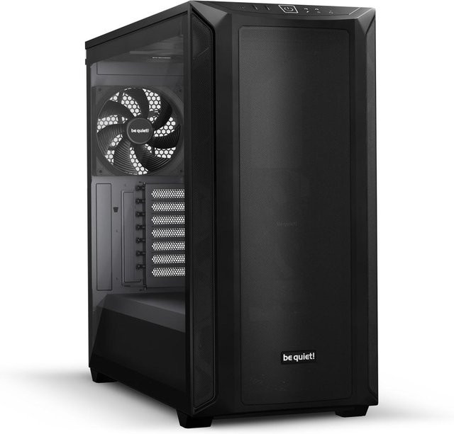 be quiet! Shadow Base 800 Midi Tower PC-Gehäuse in Schwarz mit E-ATX Unterstützung und USB-C - Bild 2