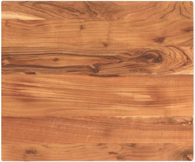 vidaXL Tischplatte aus Akazien-Massivholz in Braun, Rechteckig, B/T/H: 60 x 50 x 3,8 cm - Bild 1