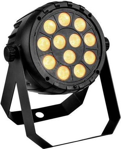 Eurolite PARty Spot Silent LED-PAR-Scheinwerfer in Schwarz mit 12 RGBW LEDs - Bild 1