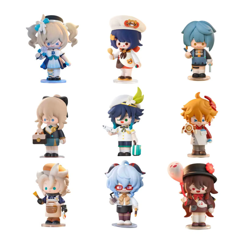 POP MART Genshin Impact Dress-Up Dreams Serie Blindbox, Chibi-Figur - Bild 5