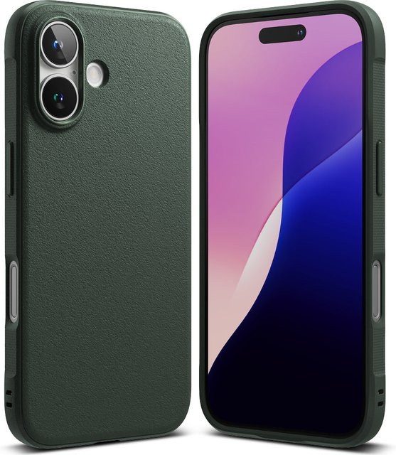 Ringke Onyx Schutzhülle für Apple iPhone 16 in Dunkelgrün - Bild 1