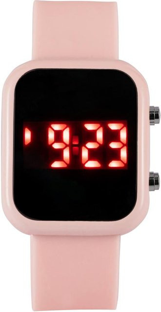 Armbanduhr Digital, Silikon, Schwarz, Damen - Bild 1