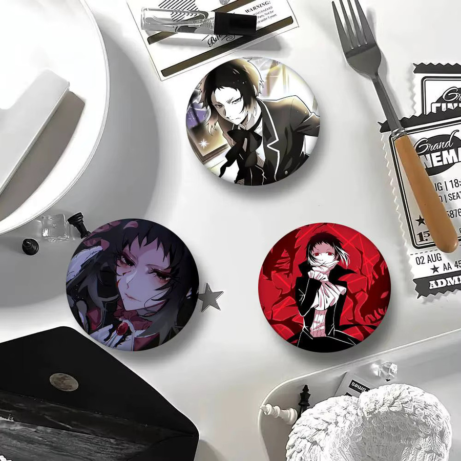 KAYOU Brosche, R-Ryunosuke Akutagawa, Rundes Abzeichen - Bild 6