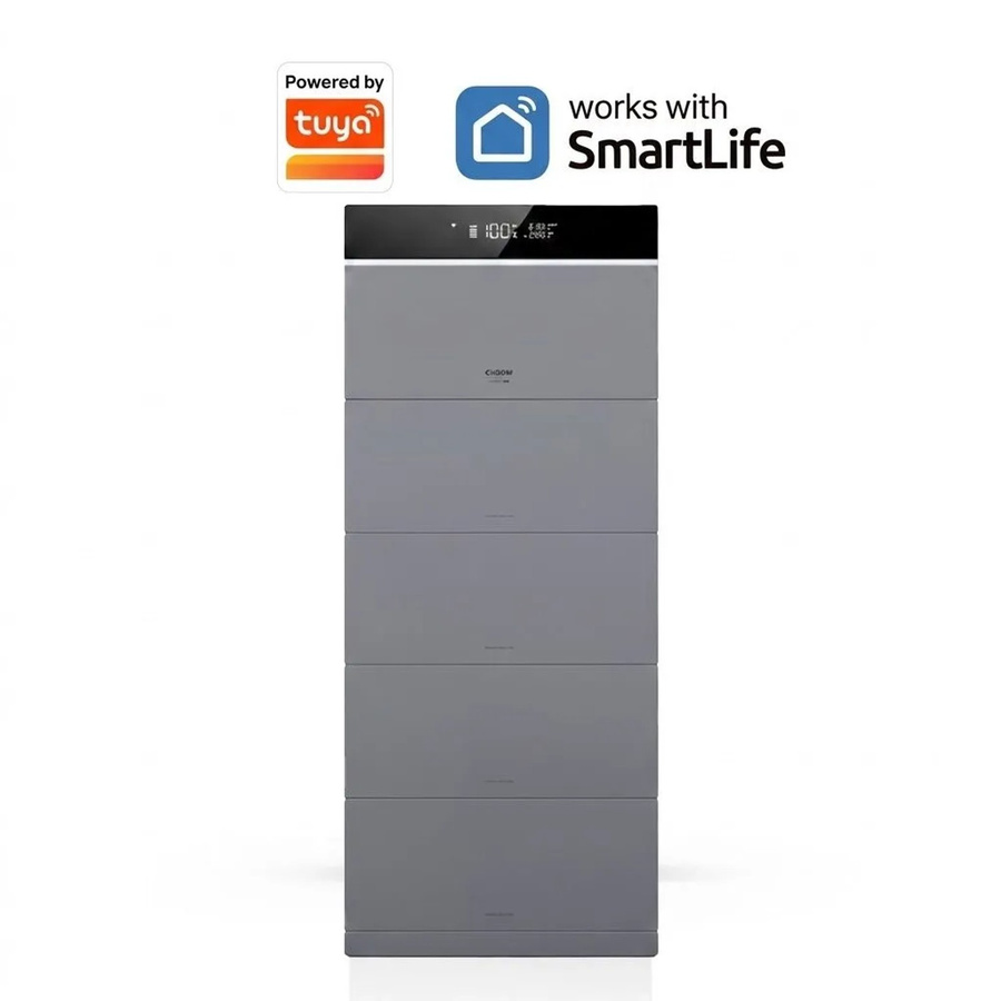 Conow CBE2000 Pro Powerstation in Grau mit 4 Erweiterungsbatterien - Bild 2