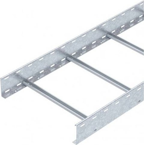 OBO Bettermann Kabelleiter, Farbe: Silber, L x B x H: 300 x 50 x 11 cm - Bild 1
