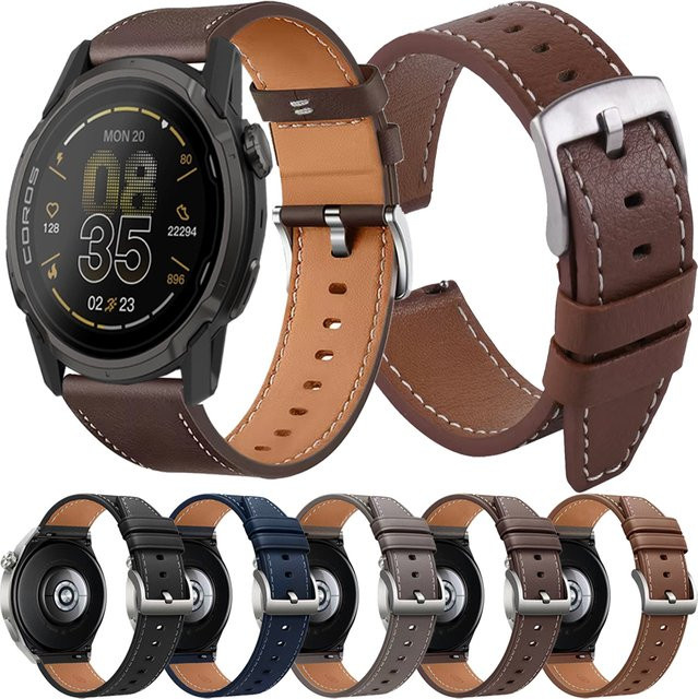COROS Uhrenarmband Leder, 20/22mm, Unisex - Bild 1