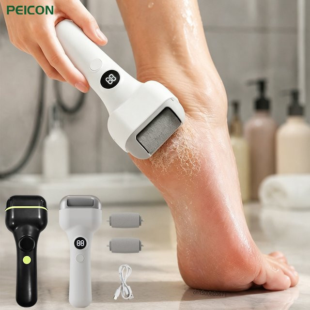 peicon Elektrischer Fußschleifer, weiß, Unisex - Bild 1