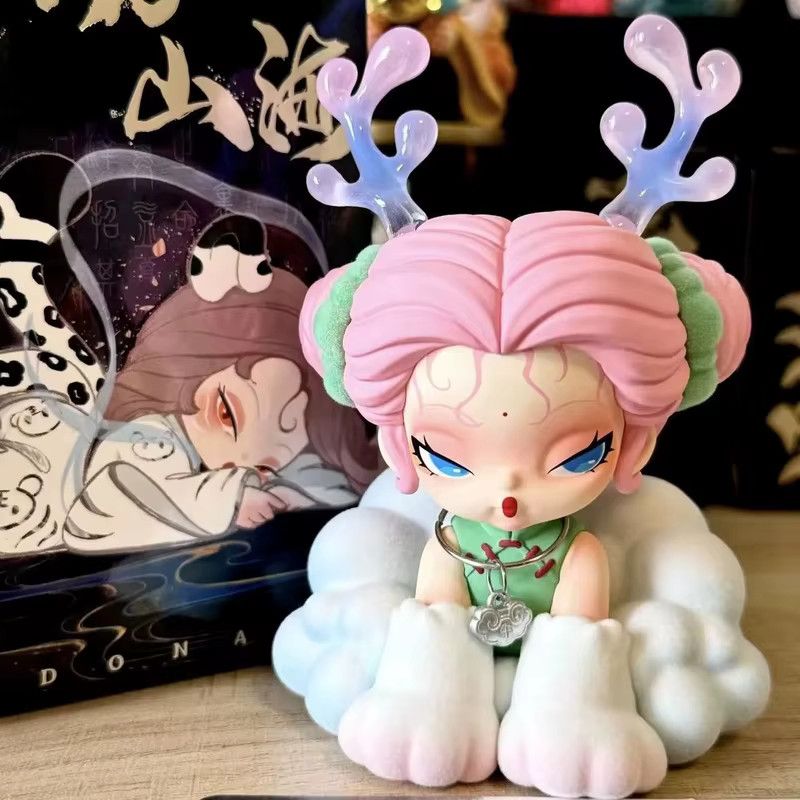 DODONAMI V3 Floating Mountains And Seas Serie Handgemachte Blind Box Nette Puppe Figur als Desktop Ornament in Multicolor - Bild 2