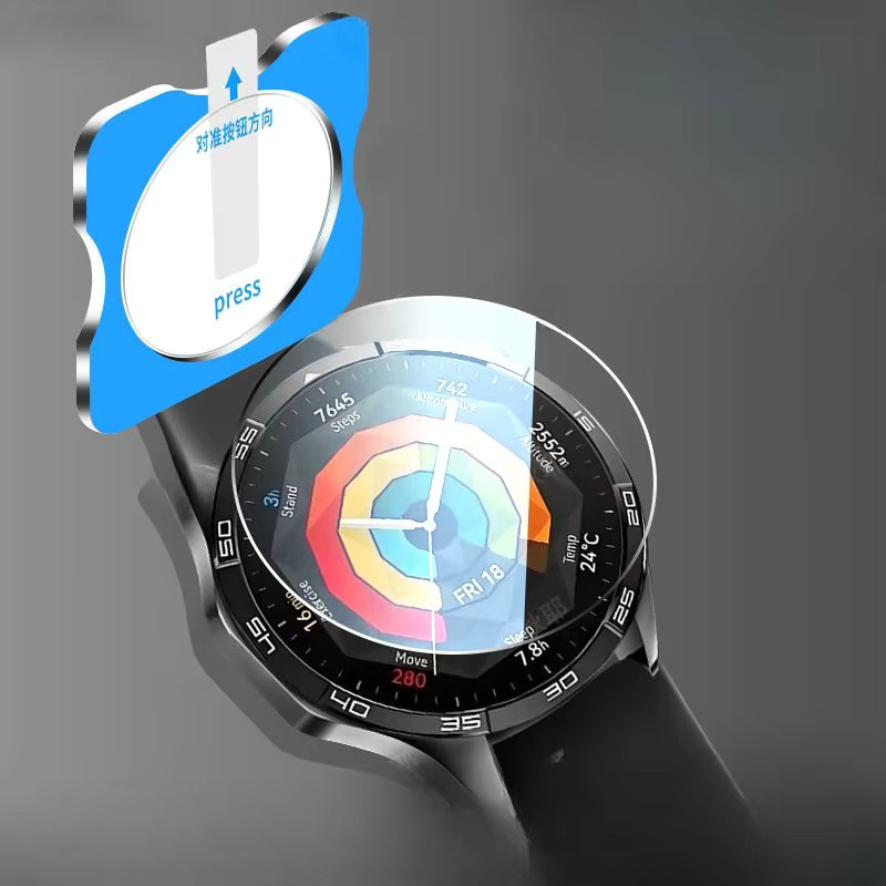 Displayschutz HD-Hartglasfolie für Huawei GT5 Pro, Silikon, transparent - Bild 6