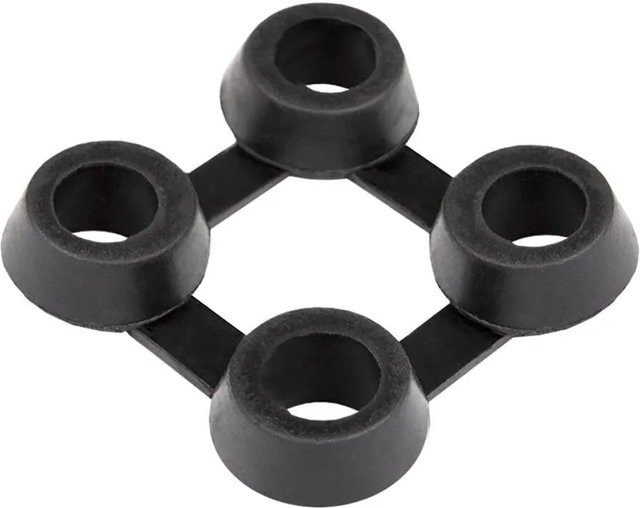HPFloor Ringgummimattenverbinder für 23 mm Matten in Schwarz - Bild 1