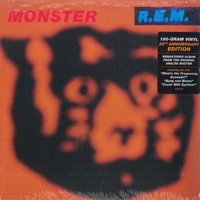 R.E.M. Monster LP Schallplatte von Craft Recordings in Rot, Rock Musik Album 2019 - Bild 1