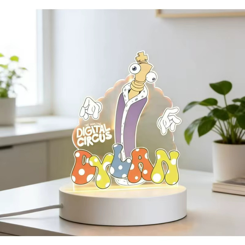 Kinger TADC Nachtlicht von Bandai als bunte Cartoon-Figuren Raumdekoration für Kinderzimmer - Bild 3