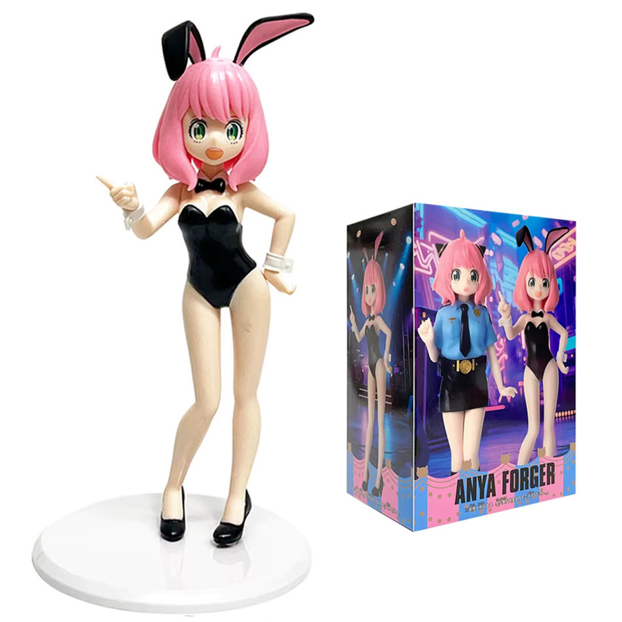 Bandai Ania Hasenmädchen-Polizistin, Anime-Figur, Einzelfigur, Bunt / Mehrfarbig - Bild 1
