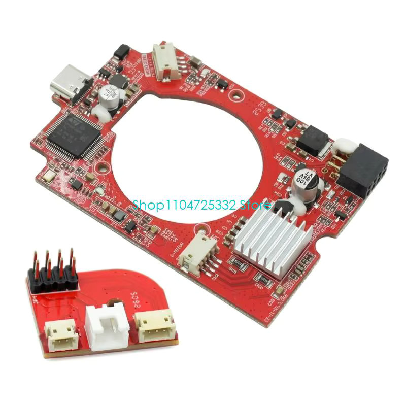 OOTDTY P5EA Intelligentes CC1-Steuerungssystem mit Kommunikationsplatine für deinen 3D-Druck in Rot - Bild 3
