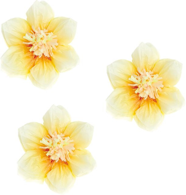 Rico Design Seidenpapierblumen Osterglocken in Gelb - Bild 1