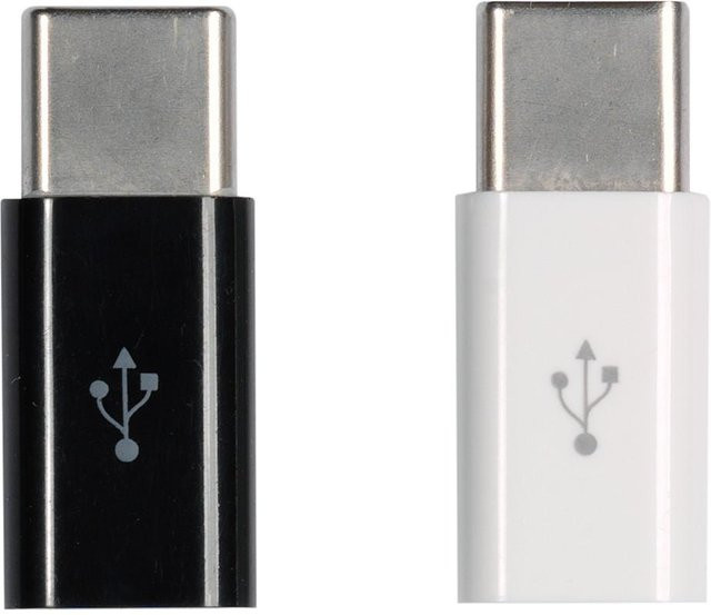 Vivanco Ladegerät Set USB Type-C und Micro-USB in Weiß und Multicolour - Bild 1