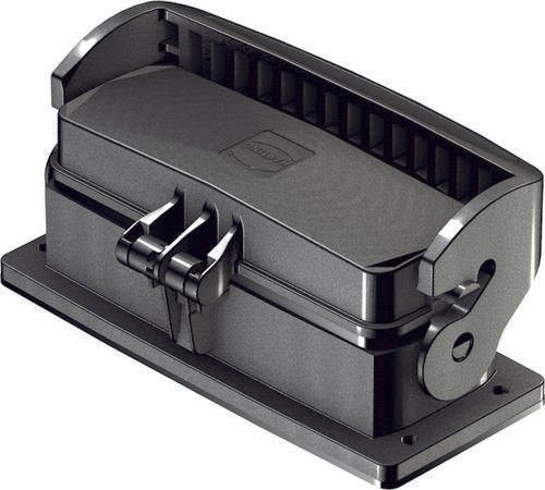 Harting Anbaugehäuse aus Kunststoff in Schwarz 19430240341 - Bild 1