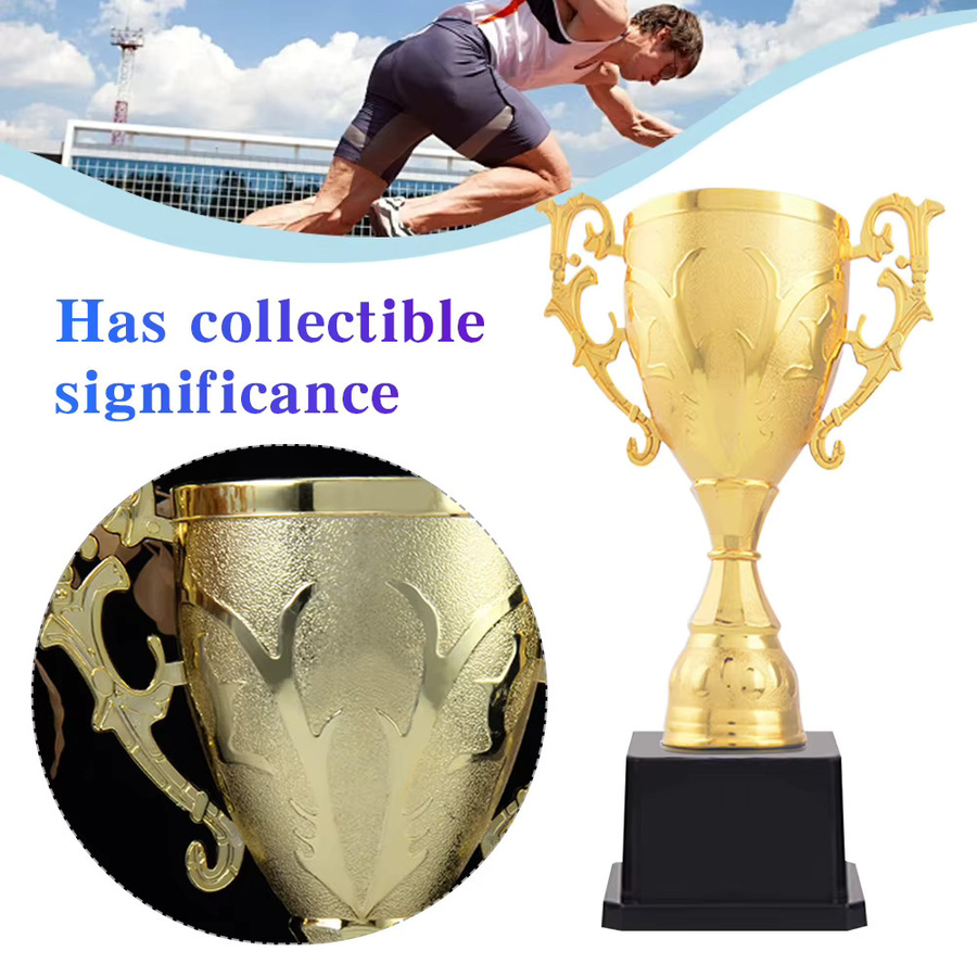 NovaSphere Gold Kunststoff Belohnung Trophäe Tasse, Fußball Medaillen - Bild 4