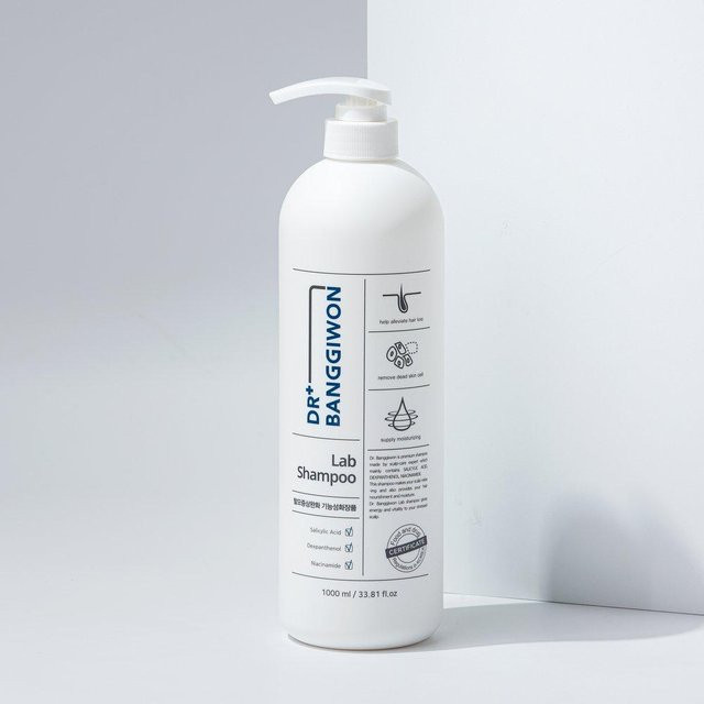 Dr.Banggiwon Lab Shampoo, 1000 ml, mit Niacinamid, Normales Haar - Bild 1