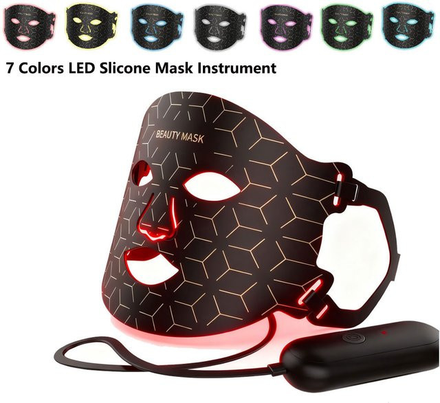 NUOYING LED Gesichtsmaske, Rotlichttherapie, Unisex - Bild 1