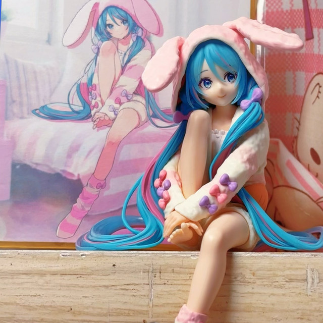 Bandai Hatsune Miku Noodle Stopper Figur, Actionfigur, 15cm, Kunststoff - Bild 1
