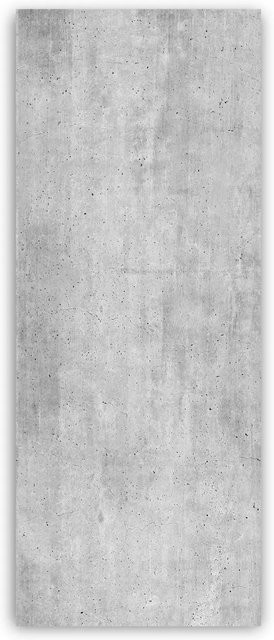 Walllux Duschrückwand Beton Loft in Grau mit Steinoptik aus Alu-Verbund, B/H: 100 x 255 cm, Stärke: 3 mm - Bild 1