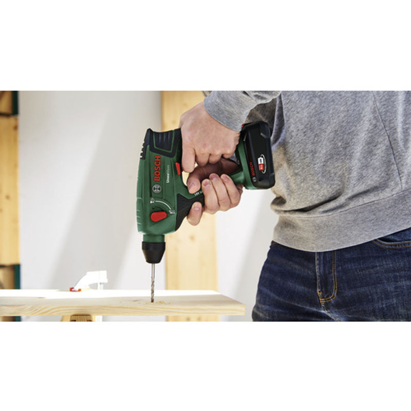Bosch Home and Garden Uneo Maxx SDS-Quick-Akku-Bohrhammer 18V mit 2,5 Ah Akku und Zubehör im Koffer - Bild 3