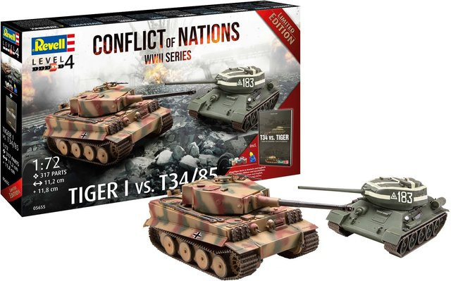 Revell Conflict of Nations, Fahrzeuge, 1:72, Set / Bundle - Bild 1