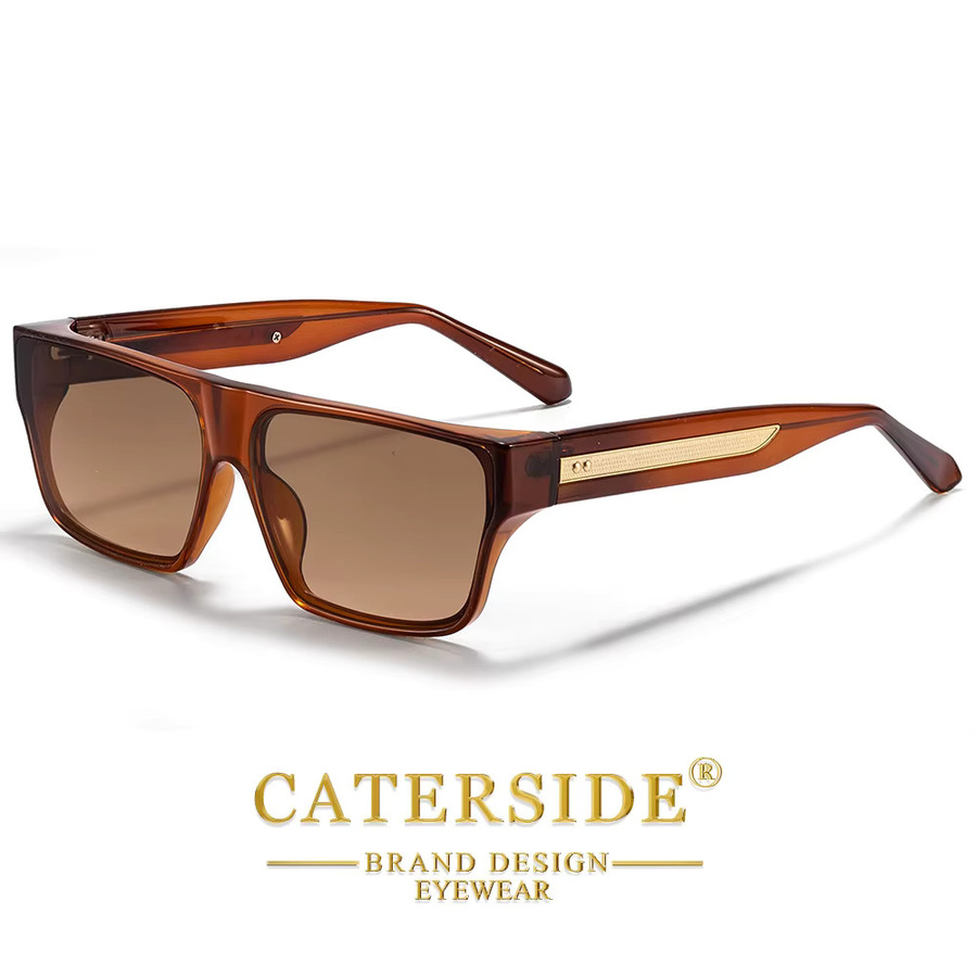 CATERSIDE Sonnenbrille, Herren, Vollrand, quadratisch, Kunststoff - Bild 2