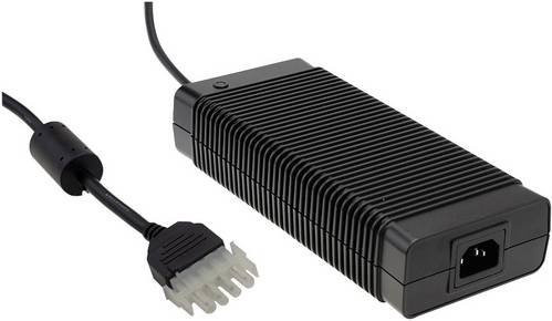 Mean Well Bleiakku-Ladegerät PB in Schwarz mit 40,8V und 8A Ladestrom - Bild 1