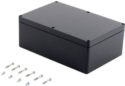 TRU Components Industrie-Gehäuse KST 2401 03240200.H aus ABS Kunststoff in Schiefer-Grau, Wandmontage, B/H/T: 24 x 16 x 9 cm - Bild 1