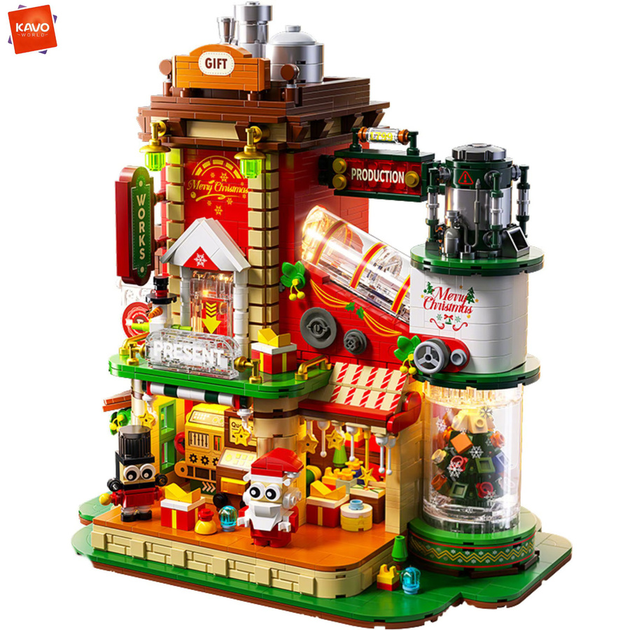 KAVOWORLD Fabrik-Baukasten-Set, mit LED-Beleuchtung, 2782 Teile - Bild 7
