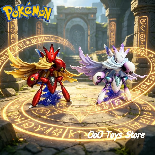 Bandai Pokémon Scizor Actionfigur, Einzelfigur, 9cm - Bild 1