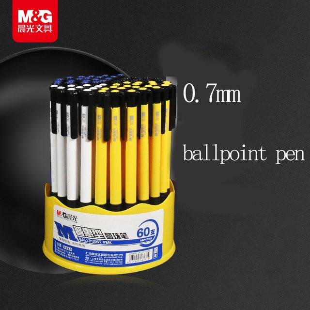 M&G Kugelschreiber Blau 0,7 mm für Büro und Studium - Bild 1