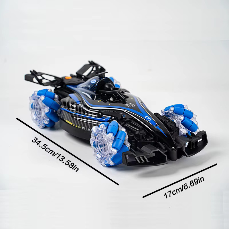 JJRC Rennauto, ferngesteuert, lila, mit Schwanzflamme-Funktion - Bild 6