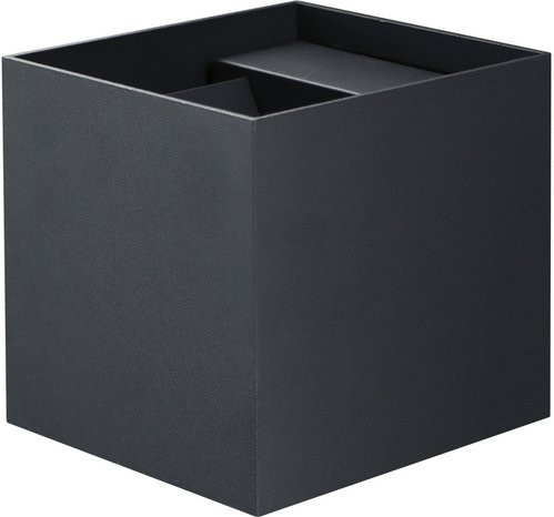 E2 LED-Außenwandleuchte BIG QUBE in Schwarz mit 20W, CCT und IP65 Schutzklasse - Bild 1
