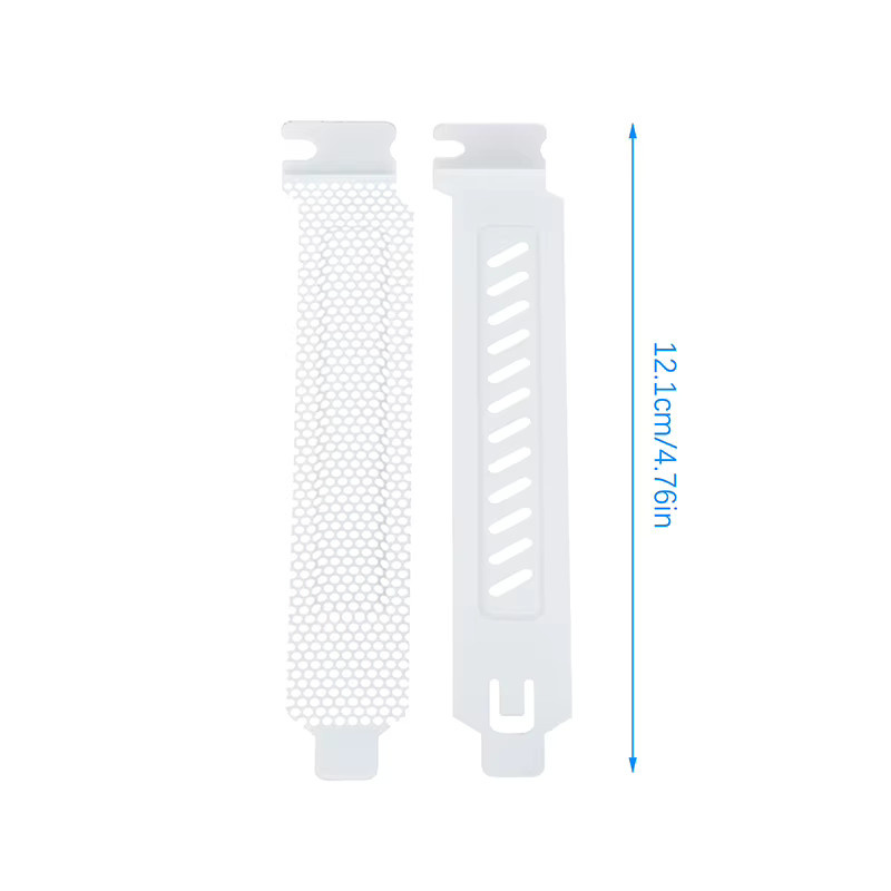 HUXUAN 5er Set Computer Host Chassis Staubfilter und Schallschutz PCI Slot Abdeckungen für PC Gehäuse Belüftung und Kühlung - Bild 6
